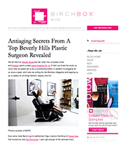 Article: BirchBox Blog