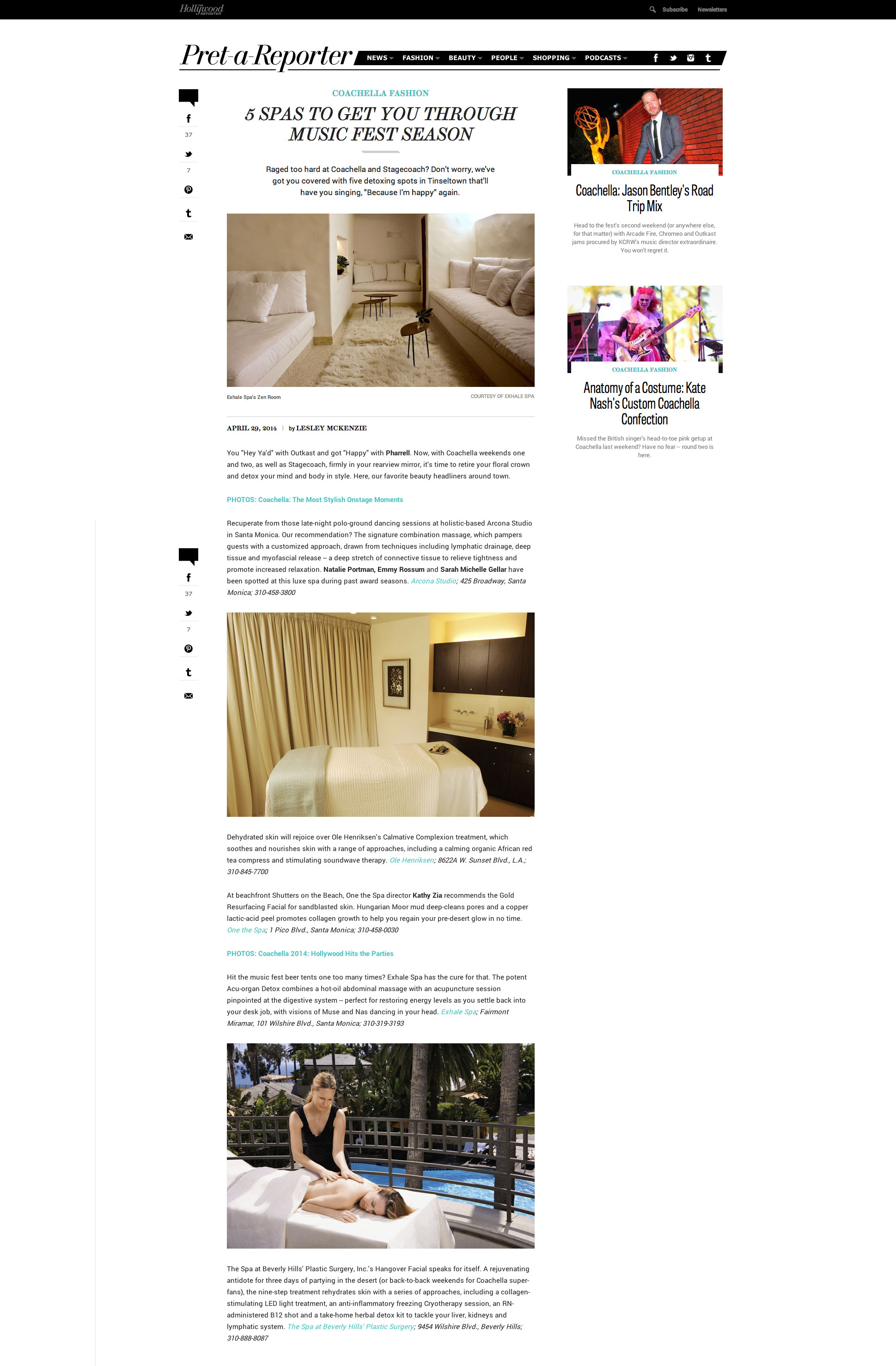 Article: 5 LA Spas to Visit