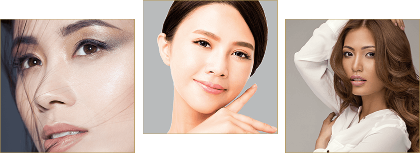 Asian eyelid surgery options model examples