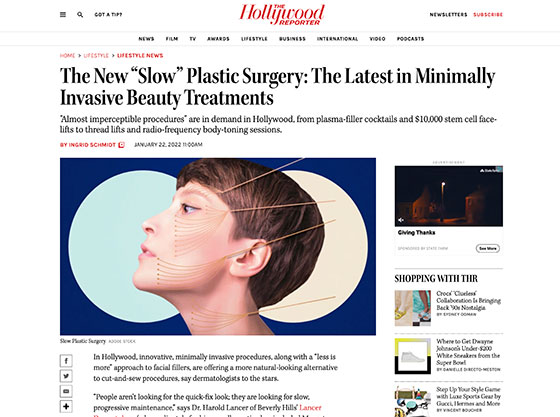 Article: The New “Slow” Plastic Surgery: The Latest in Minimally Invasive Beauty Treatments