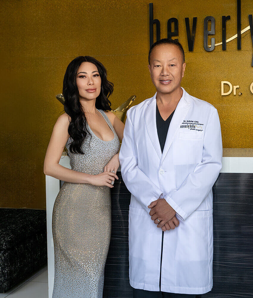 Dr. Chiu with staff