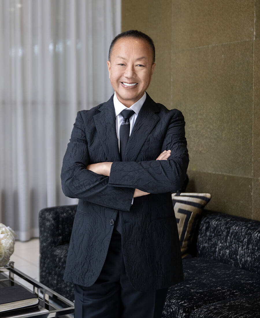 Dr. Chiu in a suit